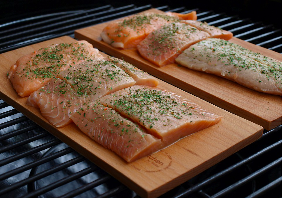 Grilled Summer Recipe: Cedar Plank Salmon with Grilled Asparagus